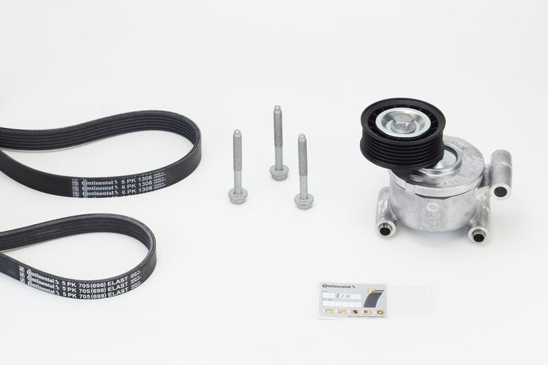 6PK1306K3 CONTINENTAL CTAM Kit Cinghie Poly-V 