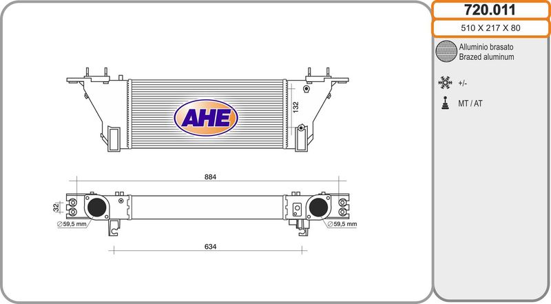 720.011 AHE Intercooler 