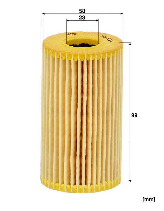 HU6024Z MANN-FILTER Filtro olio 