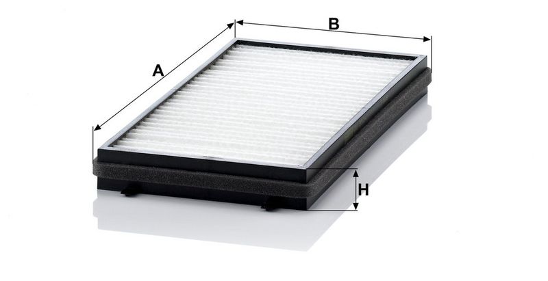 CU3124-2 MANN-FILTER Filtro, Aria abitacolo 