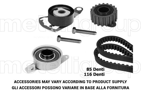 TP155 GRAF Kit cinghie dentate 