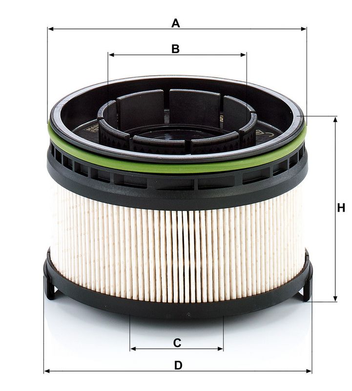 PU11002ZKIT MANN-FILTER Filtro carburante 