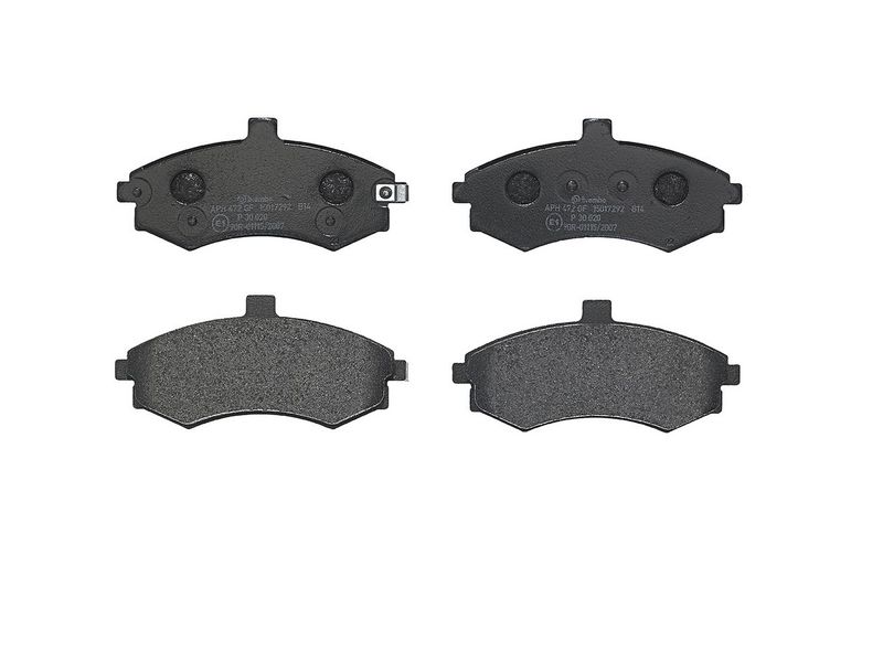 P30020 BREMBO Kit pastiglie freno, Freno a disco 