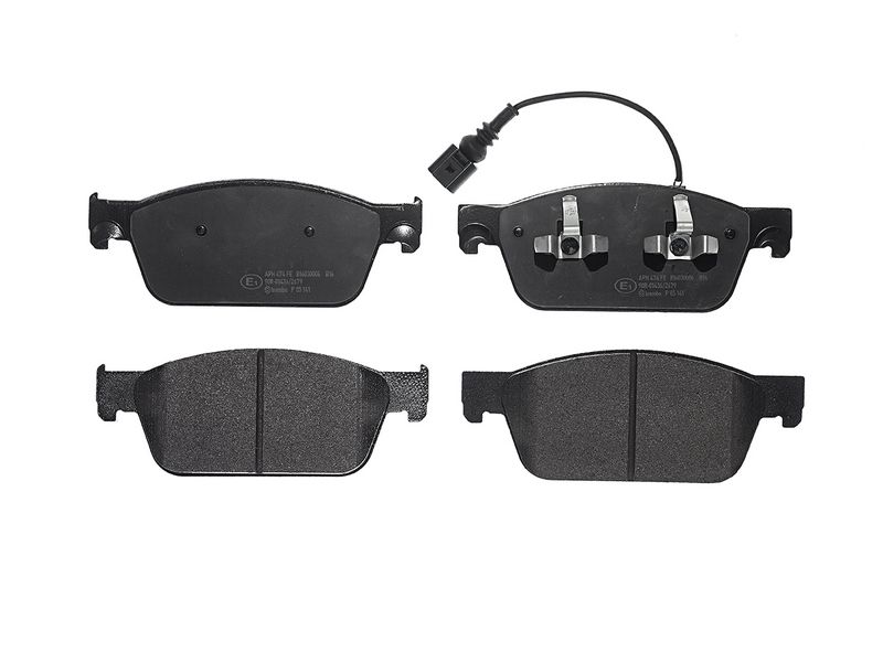 P85141 BREMBO Kit pastiglie freno, Freno a disco 