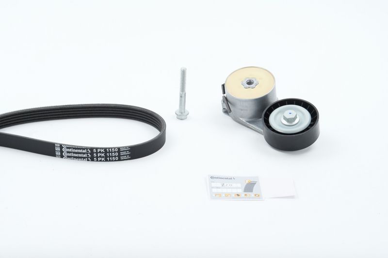 5PK1150K1 CONTINENTAL CTAM Kit Cinghie Poly-V 
