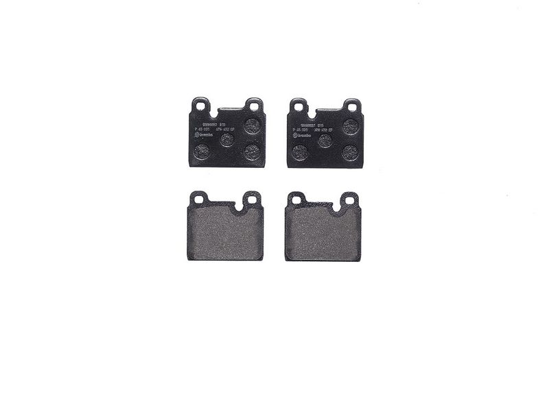 P65001 BREMBO Kit pastiglie freno, Freno a disco 