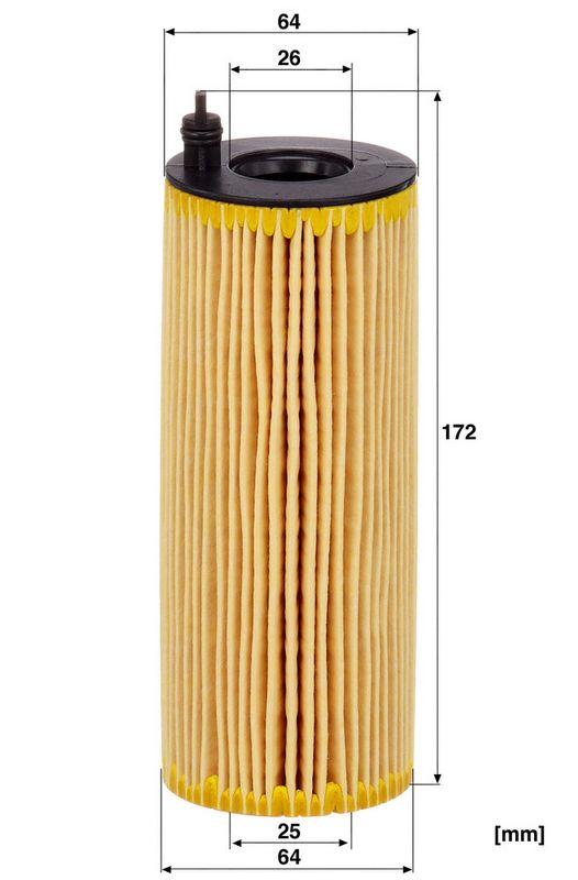 HU721/5X MANN-FILTER Filtro olio 