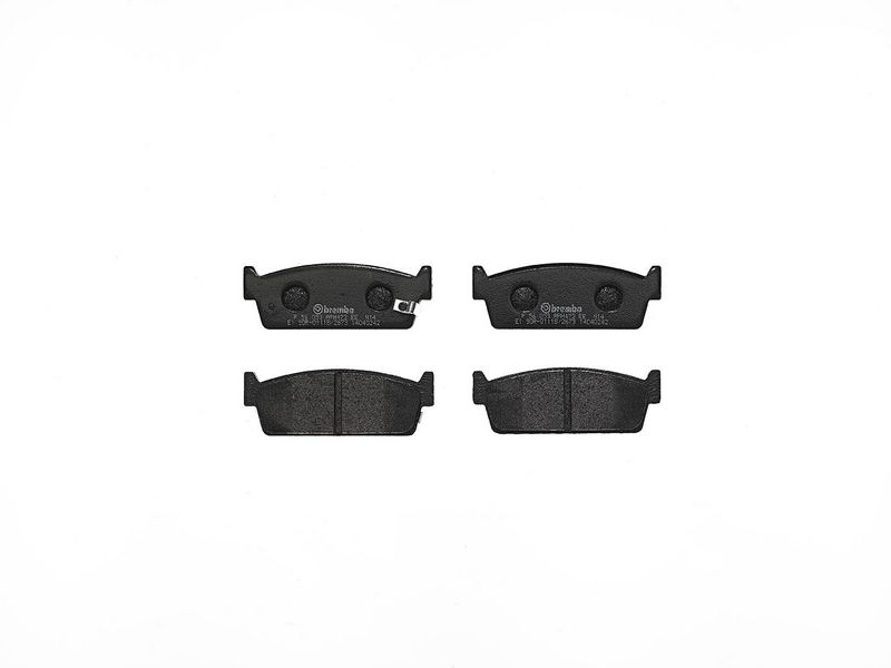 P56053 BREMBO Kit pastiglie freno, Freno a disco 