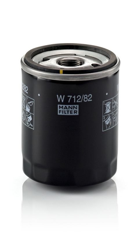 W712/82 MANN-FILTER Filtro olio 