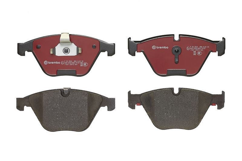 P06054X BREMBO Kit pastiglie freno, Freno a disco 