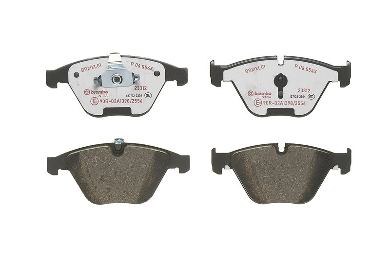 P06054X BREMBO Kit pastiglie freno, Freno a disco 
