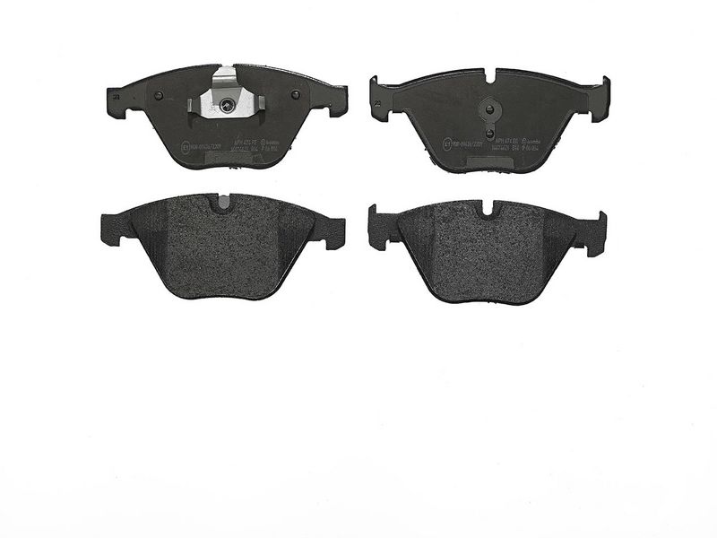P06054 BREMBO Kit pastiglie freno, Freno a disco 