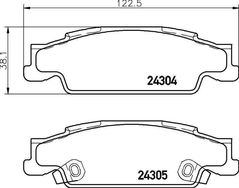 P09007 BREMBO Kit pastiglie freno, Freno a disco 