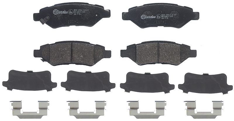 P09014 BREMBO Kit pastiglie freno, Freno a disco 