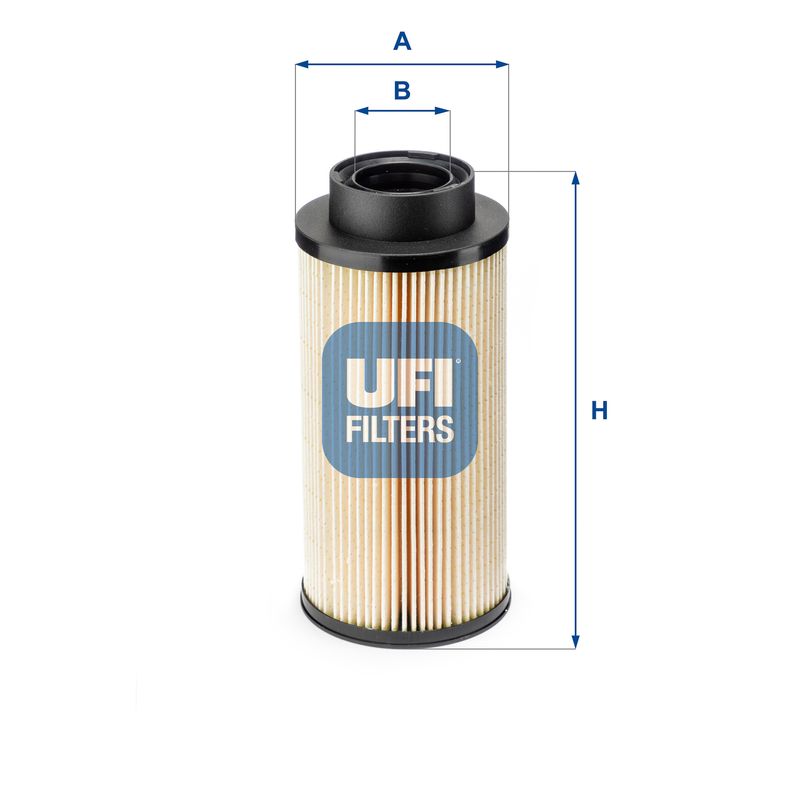 26.008.00 UFI Filtro carburante 