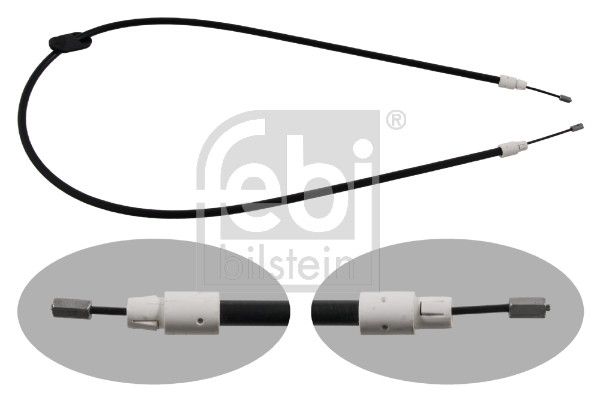 34904 FEBI BILSTEIN Cavo comando, Freno stazionamento 