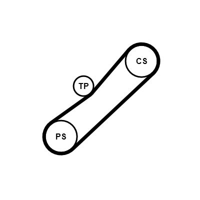 4PK905K1 CONTINENTAL CTAM Kit Cinghie Poly-V 