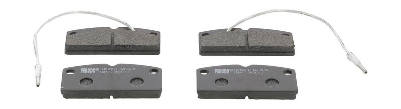 FDB4013 FERODO Kit pastiglie freno, Freno a disco 