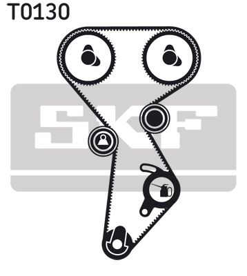 VKMA02242 SKF Kit cinghie dentate 