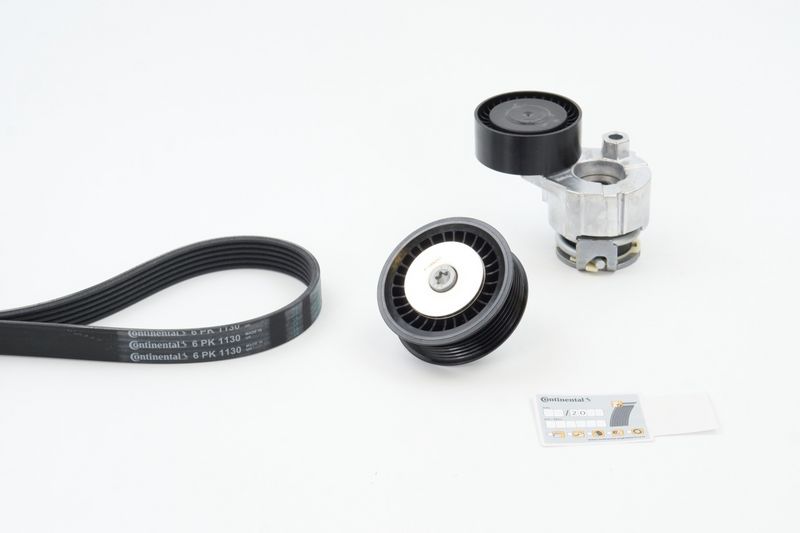 6PK1130K2 CONTINENTAL CTAM Kit Cinghie Poly-V 