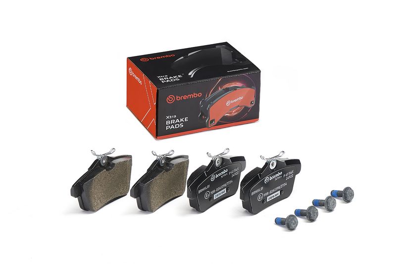 P61114X BREMBO Kit pastiglie freno, Freno a disco 