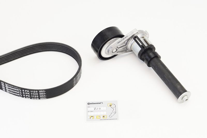6PK1120K2 CONTINENTAL CTAM Kit Cinghie Poly-V 
