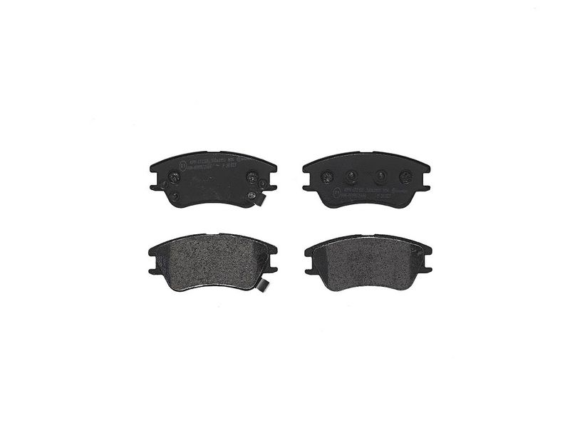 P30027 BREMBO Kit pastiglie freno, Freno a disco 