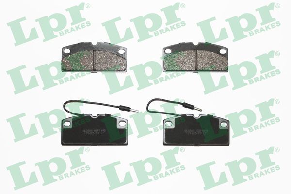 05P1649 LPR Kit pastiglie freno, Freno a disco 