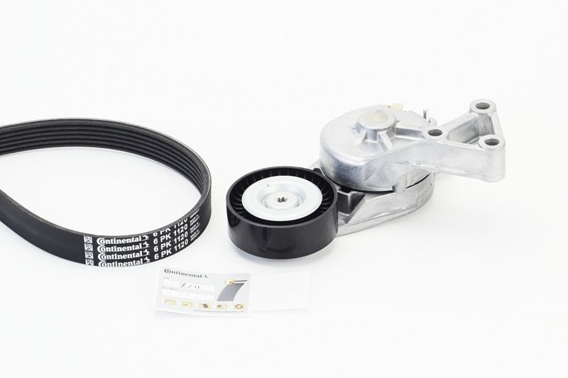 6PK1120K1 CONTINENTAL CTAM Kit Cinghie Poly-V 
