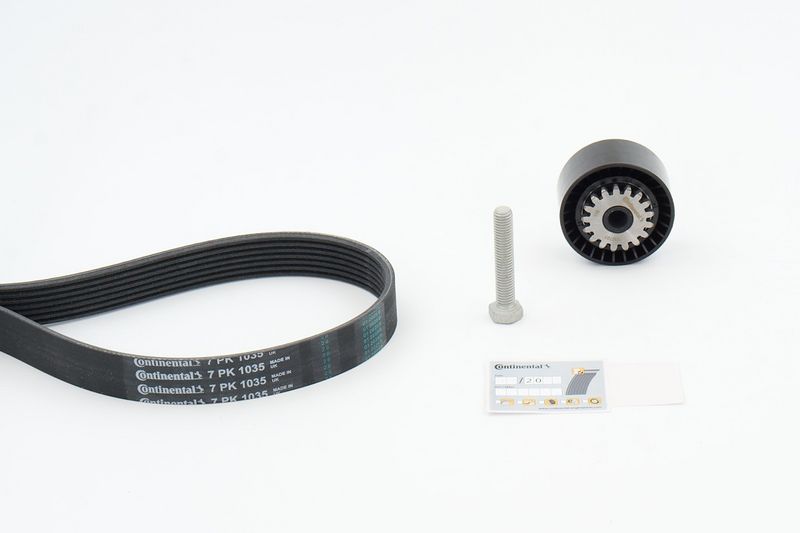 7PK1035K1 CONTINENTAL CTAM Kit Cinghie Poly-V 