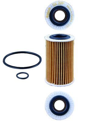 OX209D KNECHT Filtro olio 