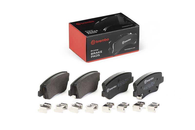 P30153 BREMBO Kit pastiglie freno, Freno a disco 