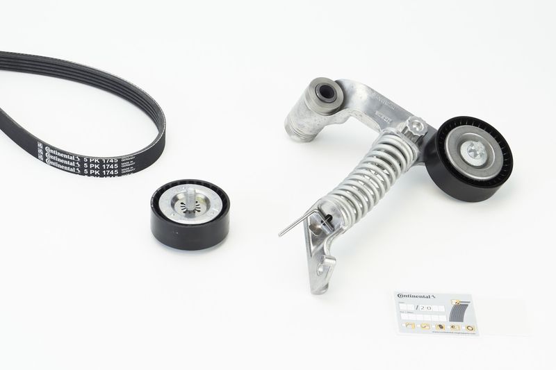 5PK1745K1 CONTINENTAL CTAM Kit Cinghie Poly-V 