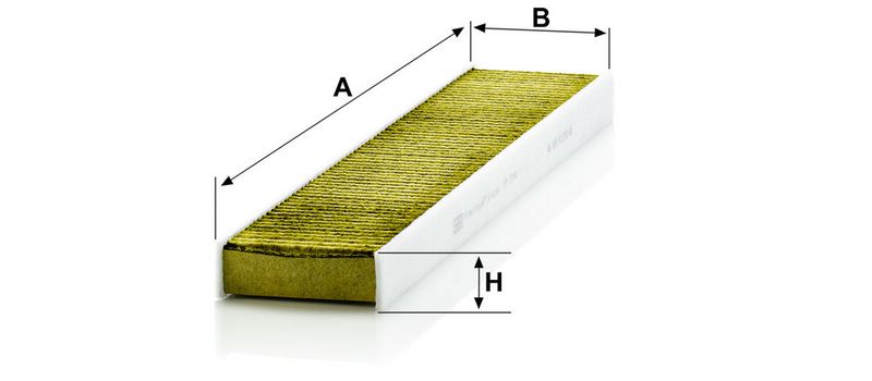 FP5141 MANN-FILTER Filtro, Aria abitacolo 