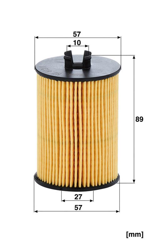 HU612/1X MANN-FILTER Filtro olio 