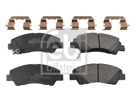 116276 FEBI BILSTEIN Kit pastiglie freno, Freno a disco 