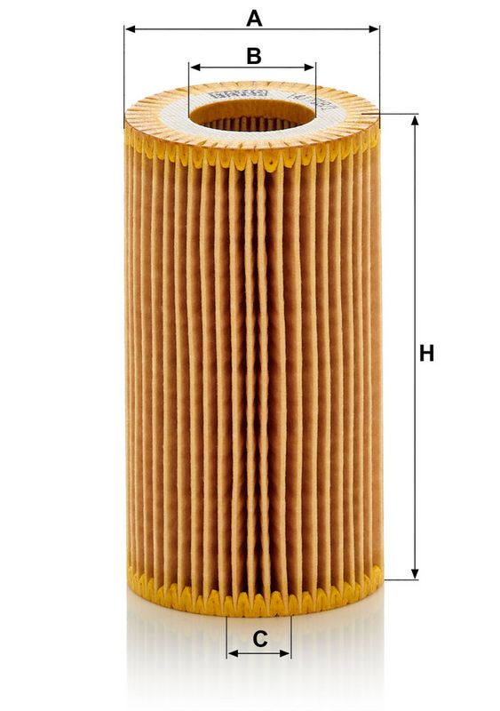 HU718/1Z MANN-FILTER Filtro olio 