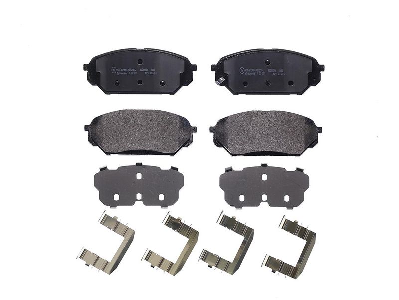 P30071 BREMBO Kit pastiglie freno, Freno a disco 