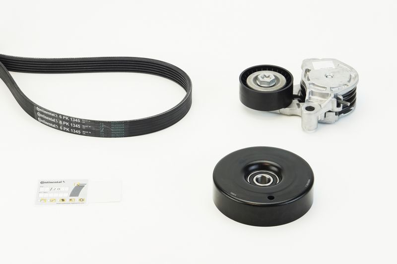6PK1345K3 CONTINENTAL CTAM Kit Cinghie Poly-V 