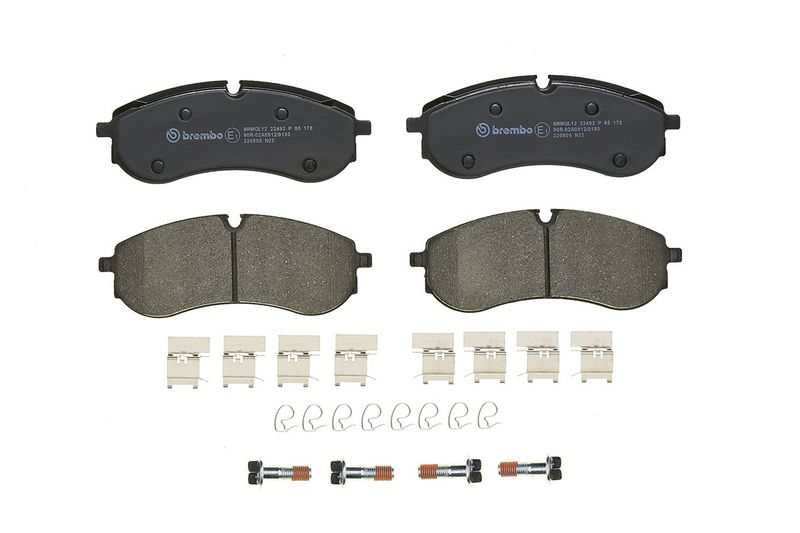 P85178 BREMBO Kit pastiglie freno, Freno a disco 