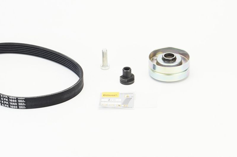 6PK1660K3 CONTINENTAL CTAM Kit Cinghie Poly-V 