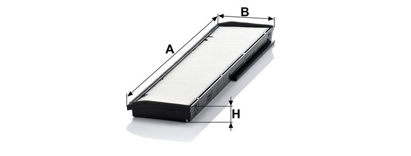 CU3822-2 MANN-FILTER Filtro, Aria abitacolo 