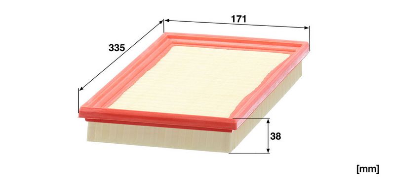 C34100 MANN-FILTER Filtro aria 