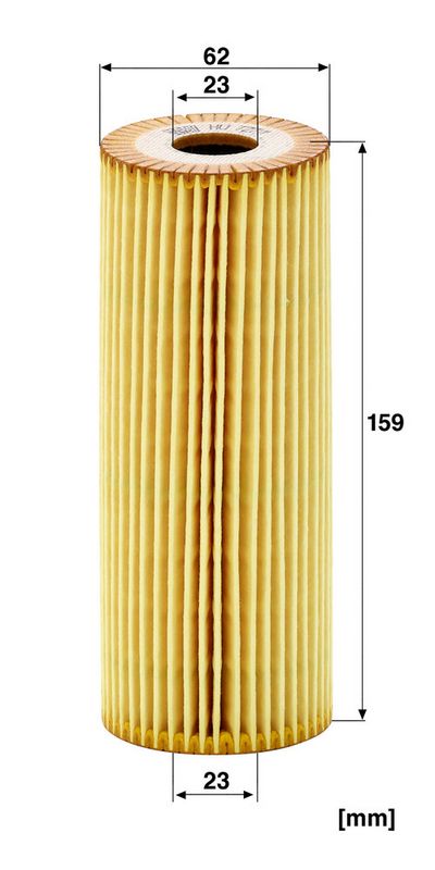 HU727/1X MANN-FILTER Filtro olio 