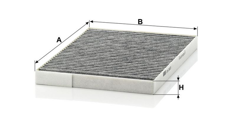 CUK2620 MANN-FILTER Filtro, Aria abitacolo 