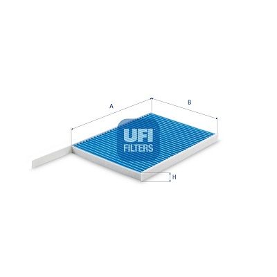 34.233.00 UFI Filtro, Aria abitacolo 
