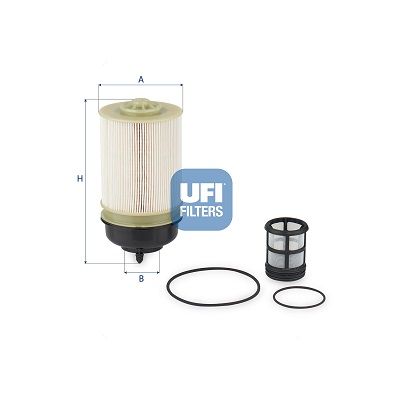 26.173.00 UFI Filtro carburante 