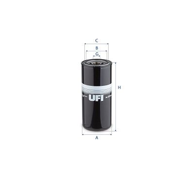 24.272.00 UFI Filtro carburante 