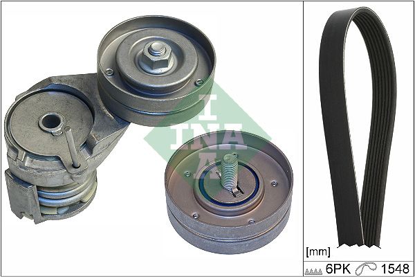 529010810 Schaeffler INA Kit Cinghie Poly-V 