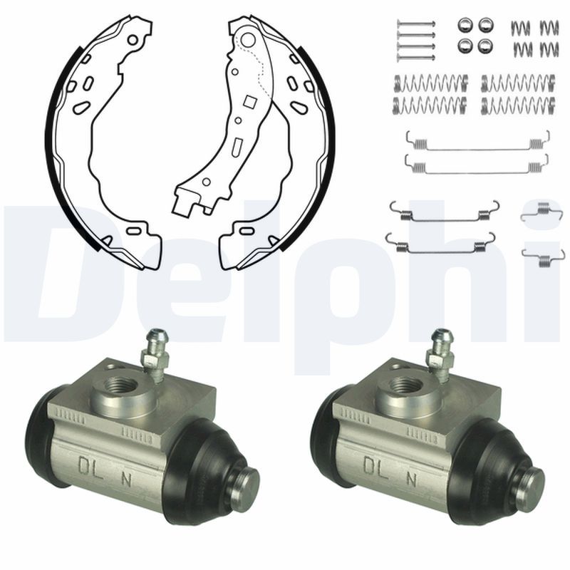 KP1147 DELPHI Kit ganasce freno 